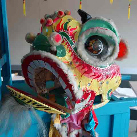 CHINESE DRAGON, Head Only