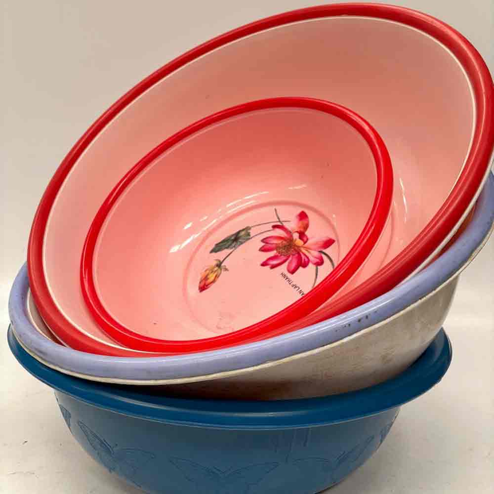 PLASTICWARE - Plastic Wash Bowl, Large - Ex Large 