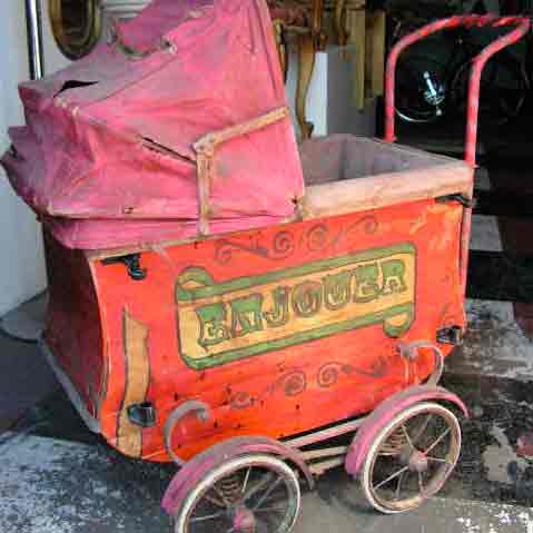 PRAM, Circus Clown Pram Vintage