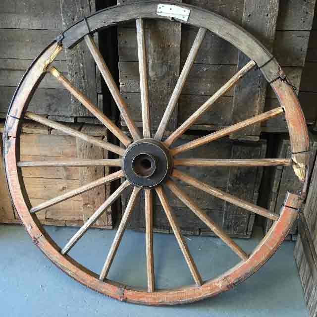 WAGON WHEEL, Original - Large 95cm Dia