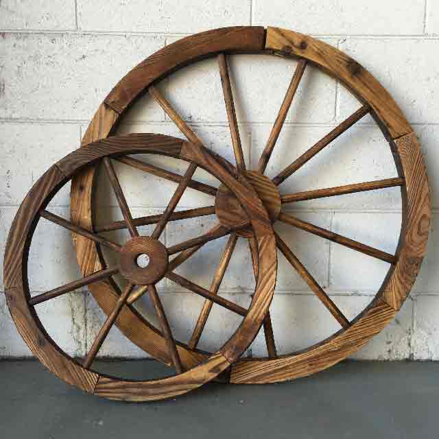 WAGON WHEEL, Medium 80cm Dia or WAG0004 - WAGON WHEEL, Small 55cm Dia