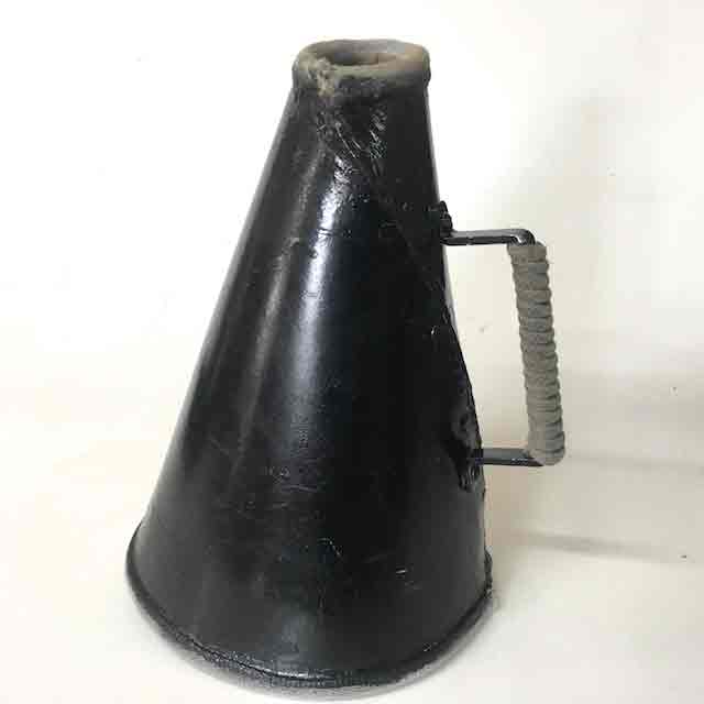 MEGAPHONE, (Loudhailer) Black Vintage 