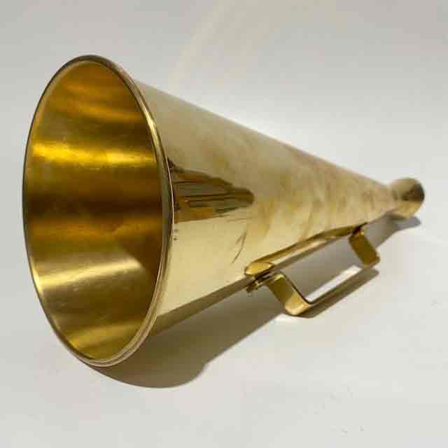 MEGAPHONE, (Loudhailer) Brass 35cm 