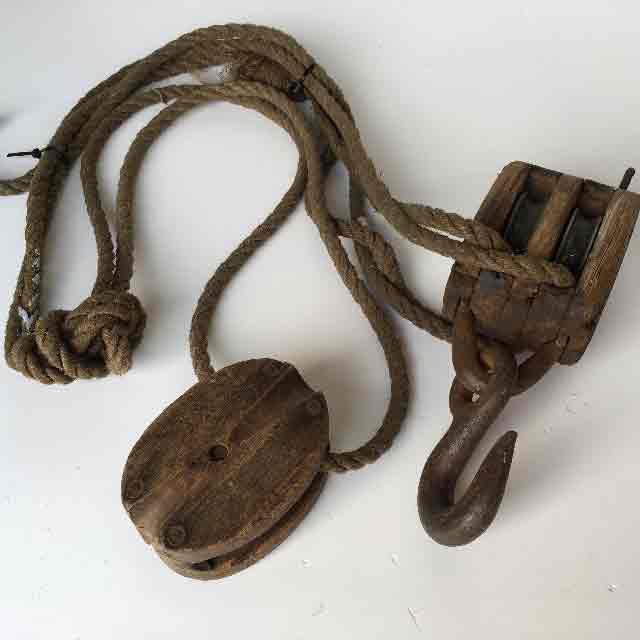 ROPE, Pulley Attached