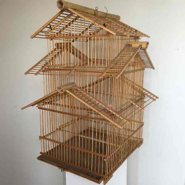 BIRDCAGE, Matchstick Style - Tall