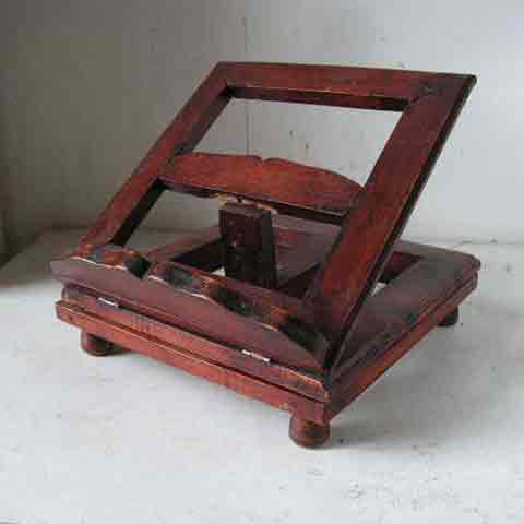 EASEL, Book Stand Stained Timber