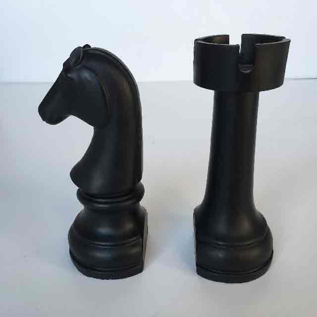 BOOK END (PAIR), Chess Piece