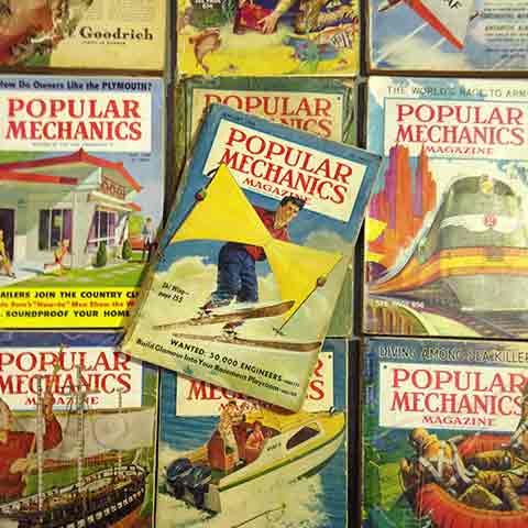 BOOK, Periodicals - Popular Mechanics 1940 - 1950