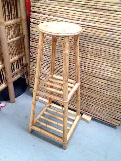 PLANTER STAND, Cane Stool