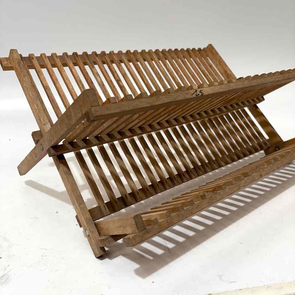 DISH RACK, Wooden Folding