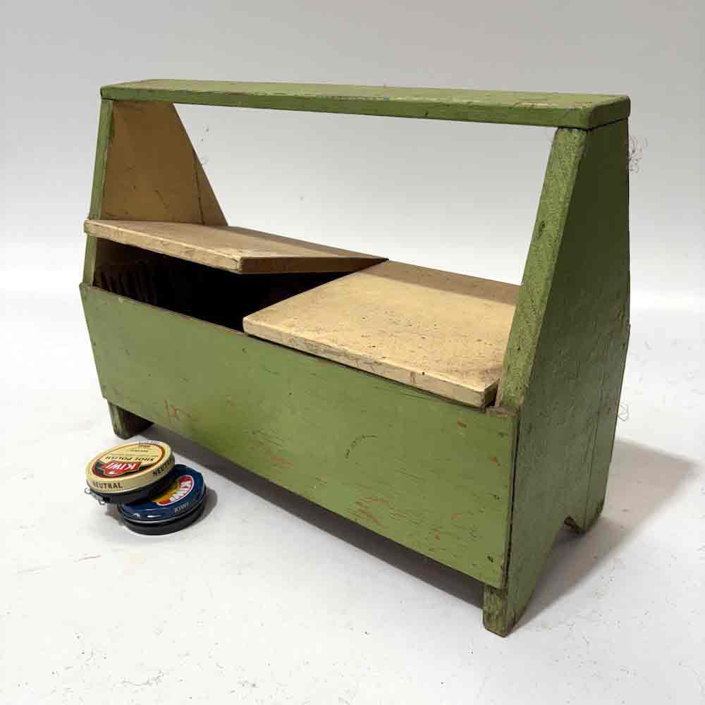 SHOE SHINE BOX, Green