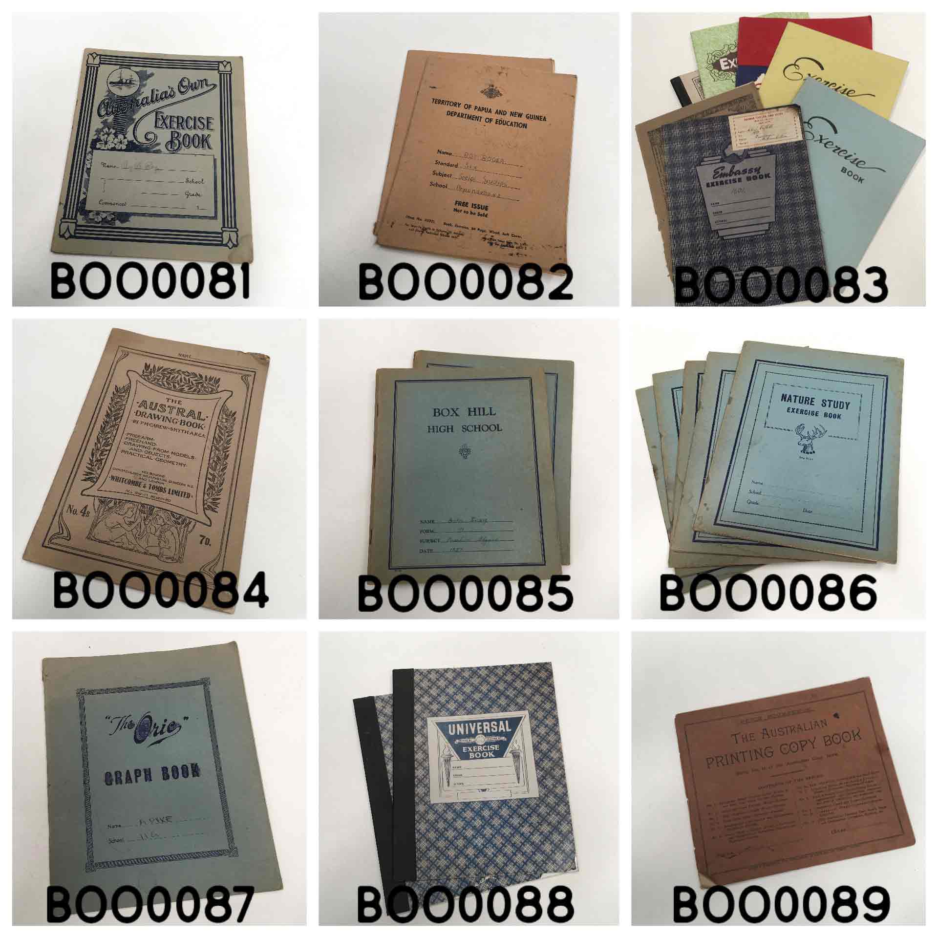 BOOK, Exercise Book - Period Assorted