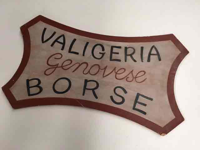 SIGN, Valigeria Genovese 40 x 70cm