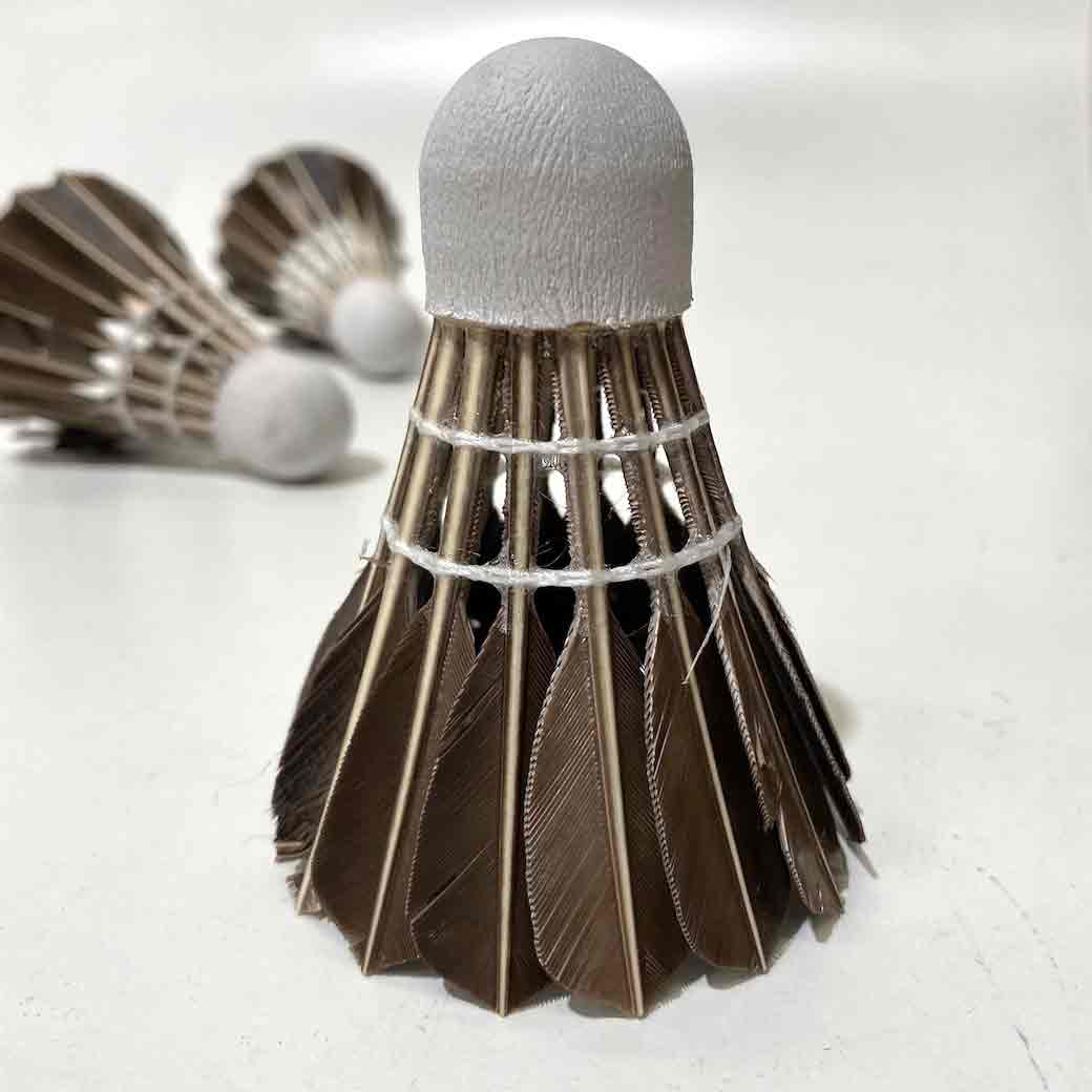 BADMINTON, Shuttlecock - Feather