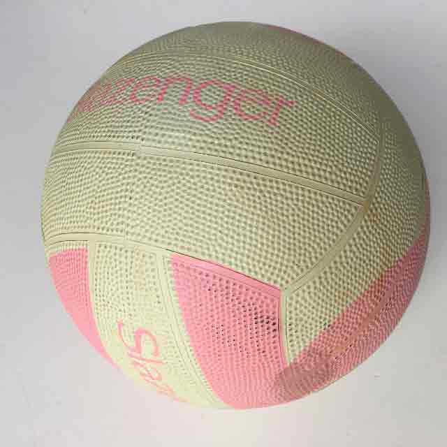 BALL, Netball - Pink & White Slazenger